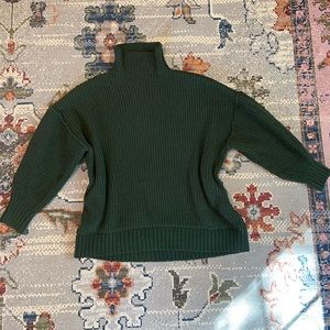 Aerie green sweater